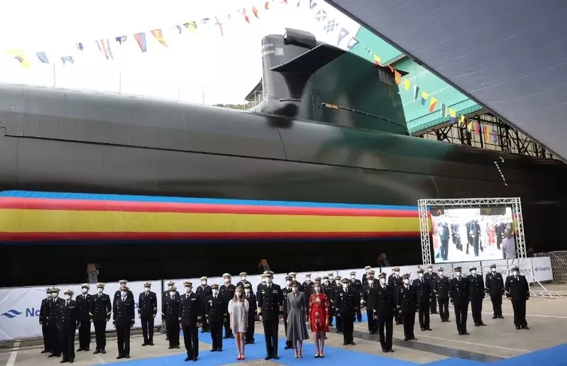 Hiszpania: Księżniczka Eleonora “ochrzciła” najnowocześniejszy na świecie okręt podwodny