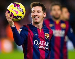Lionel Messi tops football rich list