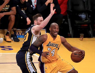 Kobe Bryant: LA Lakers star in final NBA game