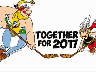 Asterix & Obelix - the masots of the 2017 IIHF Ice Hockey World Championship