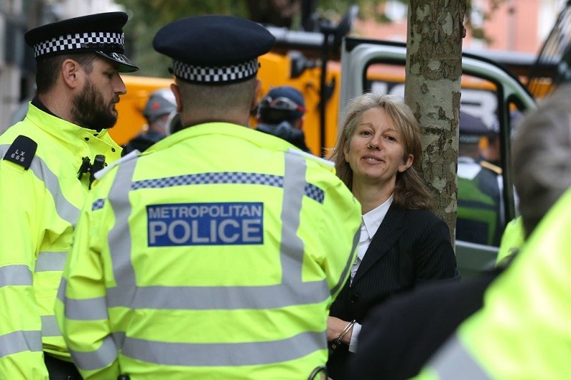 Extinction Rebellion co-founder Gail Bradbrook arrested