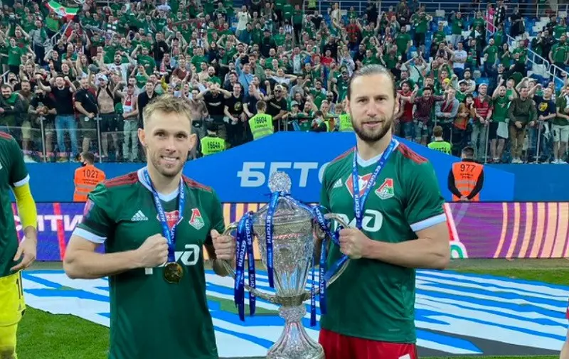 FC Lokomotiv Moscow wins Russian Football Cup defeating Krylia Sovetov Samara 3:1