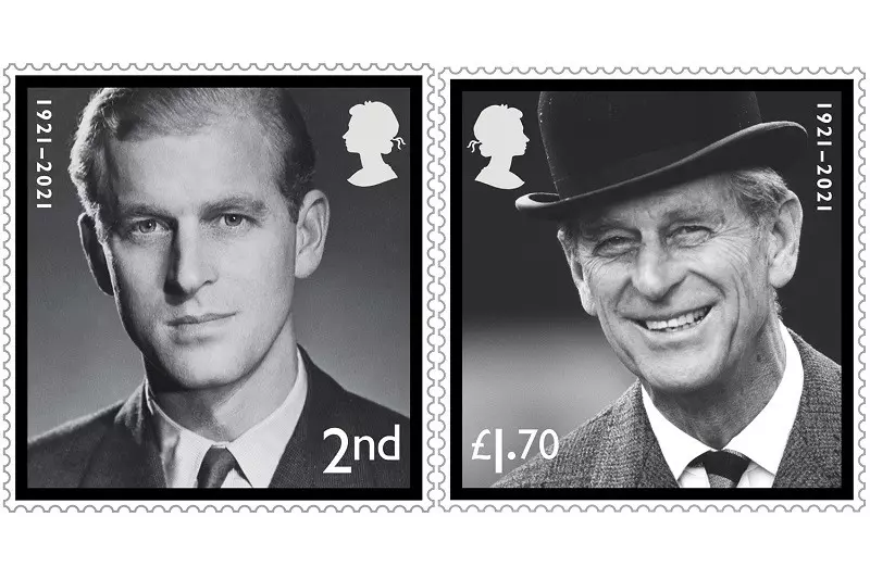 Royal Mail wydaje serię znaczków na cześć zmarłego księcia Filipa