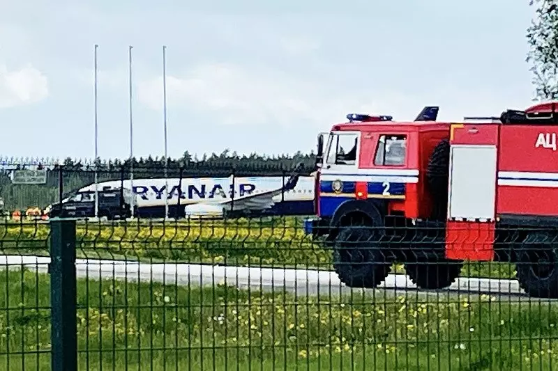 Kontrolerzy z Mińska "grozili zestrzeleniem" samolotu Ryanair
