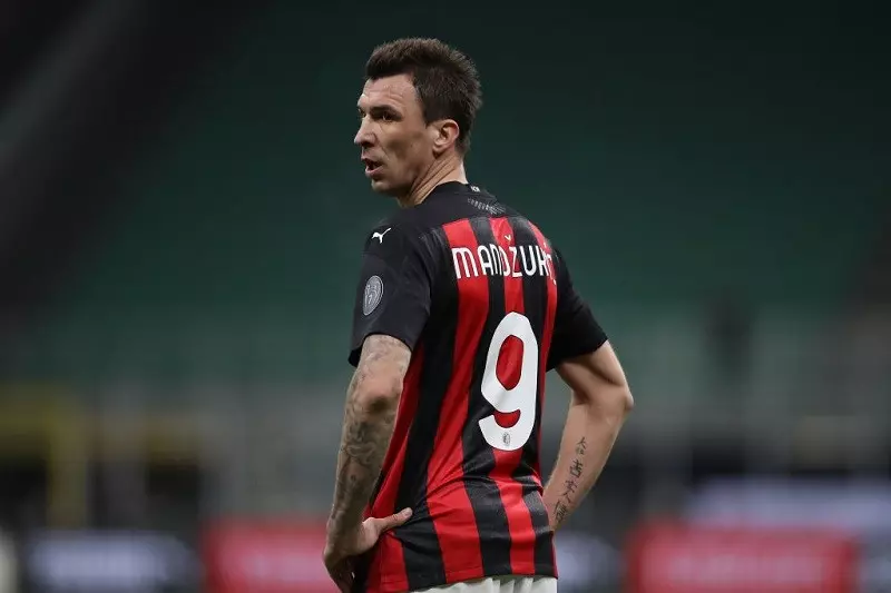Croatia striker Mario Mandzukic announces AC Milan exit after injury-plagued spell