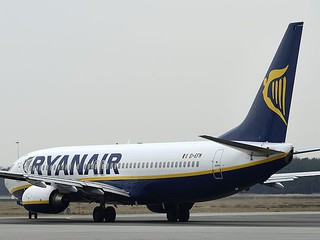 Ryanair carries domestic flights from Modlin to Chopin airport