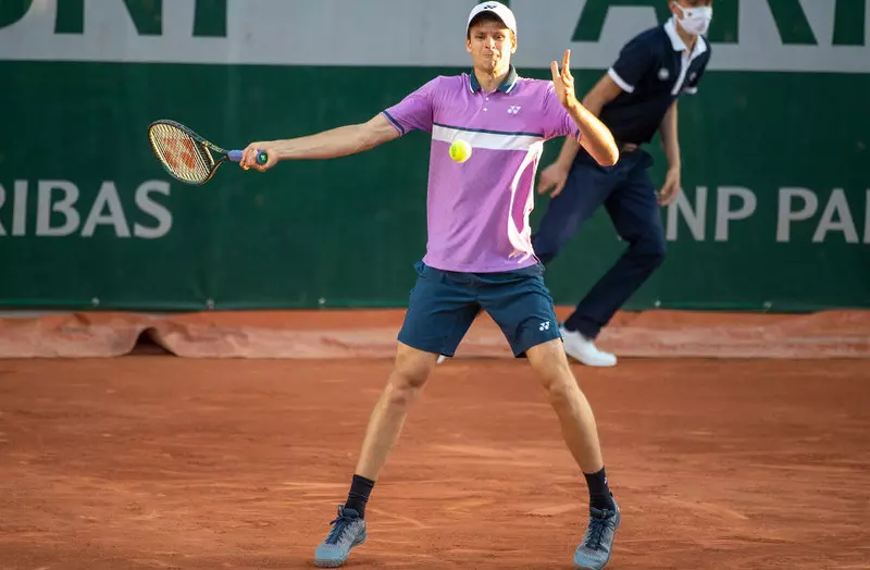 French Open: Hurkacz was eliminated in the first round after a five-set match