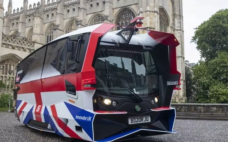 Britain’s first self-driving bus launches in Cambridge