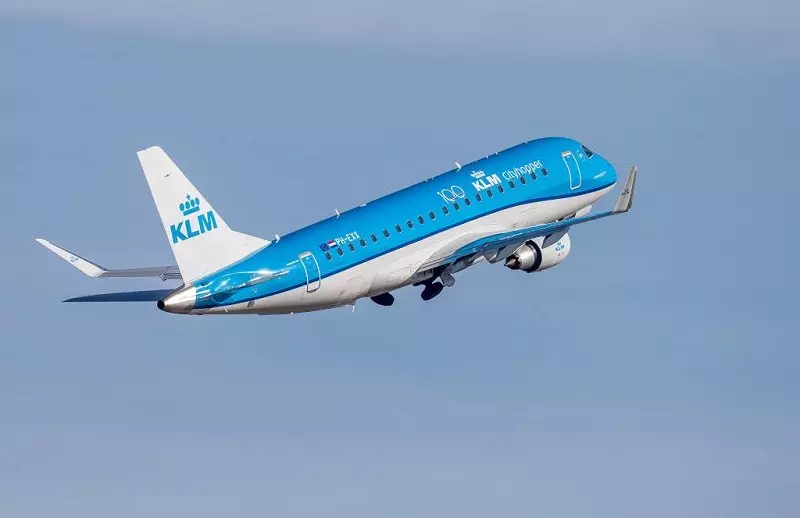 Childbirth on board a KLM flight