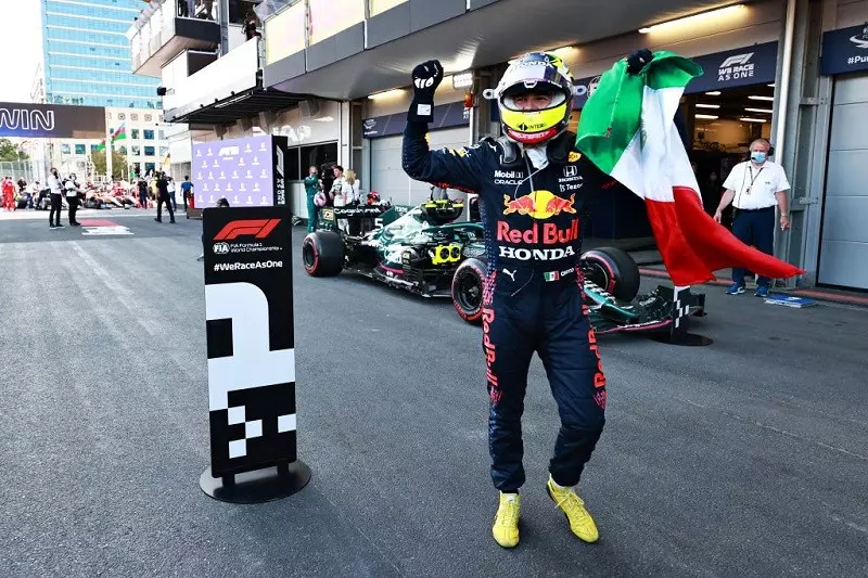 F1: Perez wygrywa w Baku. Koszmar Verstappena i Hamiltona