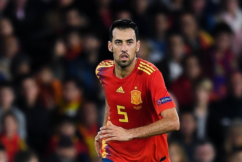 Spain squad in isolation after Sergio Busquets tests positive for Covid