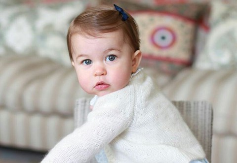 Princess Charlotte: Photographs released to mark first birthday