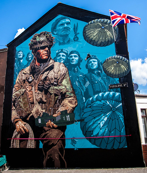Belfast: Mural dla polskiego bohatera