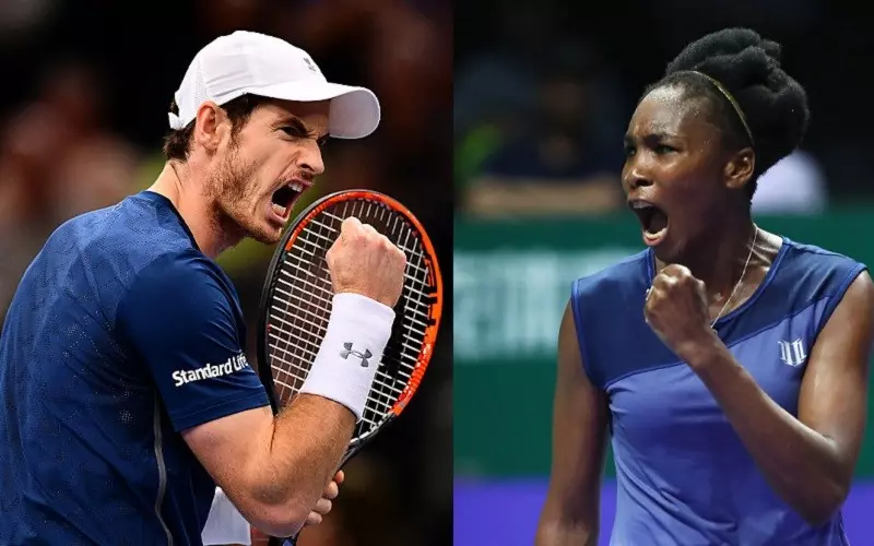 Andy Murray and Venus Williams handed wildcard entries for Wimbledon