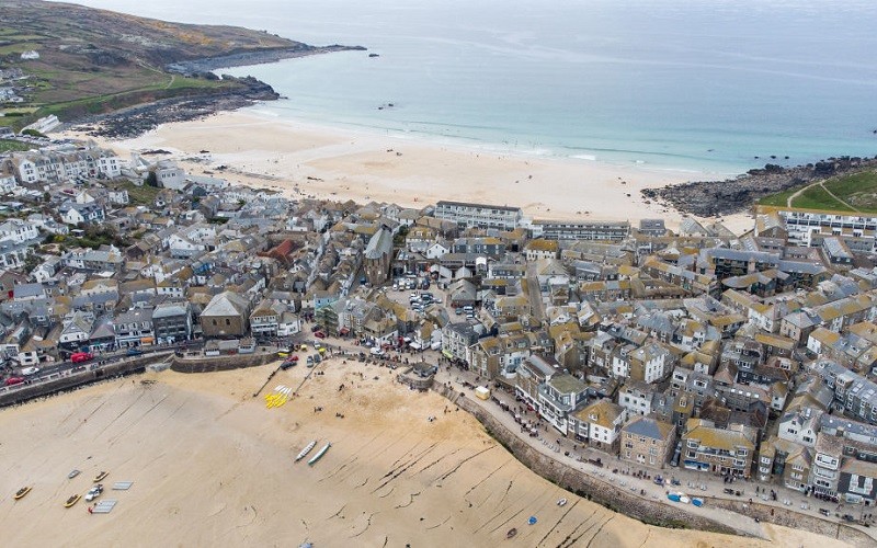 Covid cases in Cornwall above national average for first time