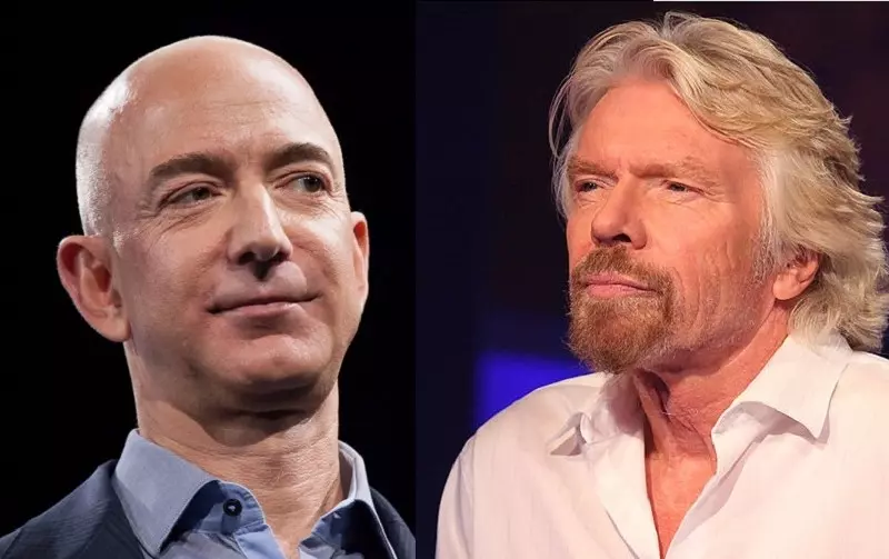 Bezos and Branson race to space