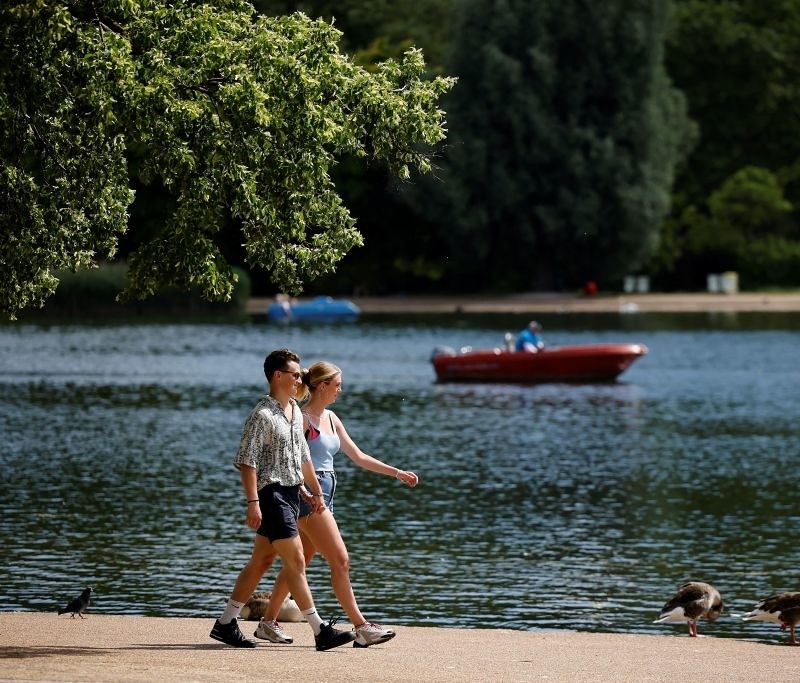 Londoners are flooding back to parks... but not the office