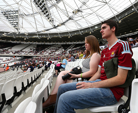 West Ham confirm season ticket sell out with 52,000 seats sold for Olympic Stadium debut