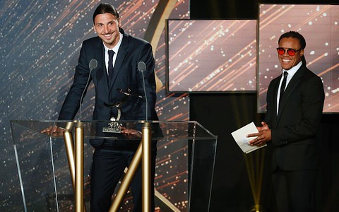 Ibrahimovic crowned France's football player of year