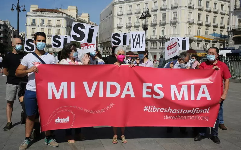 In Spain, the law on euthanasia entered into force