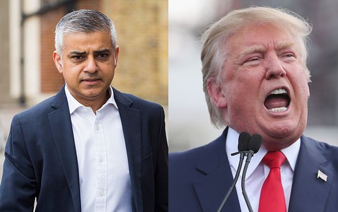 Trump zapowiada, że wpuści nowego burmistrza Londynu do USA. Sadiq Khan odpowiada