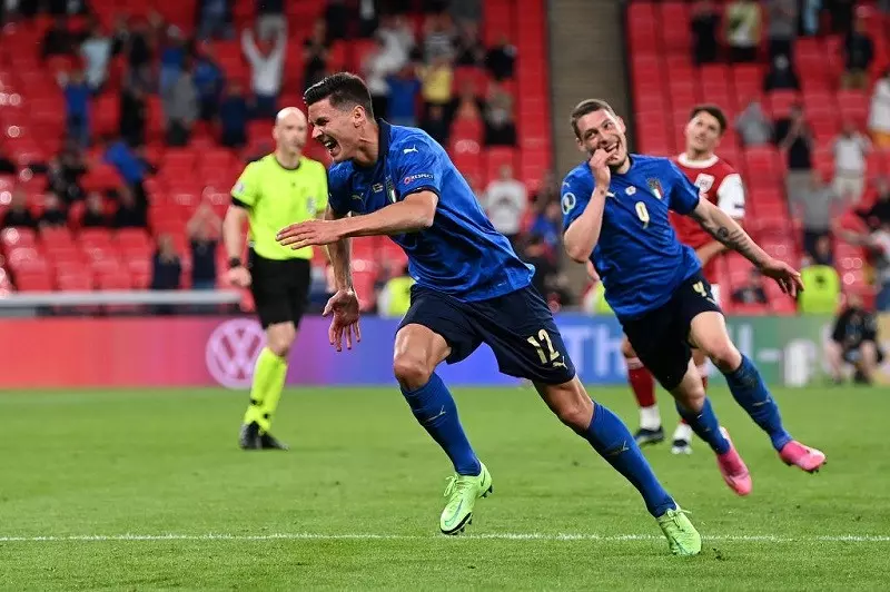 Italy beat Austria 2-1 in extra time to reach quarterfinals