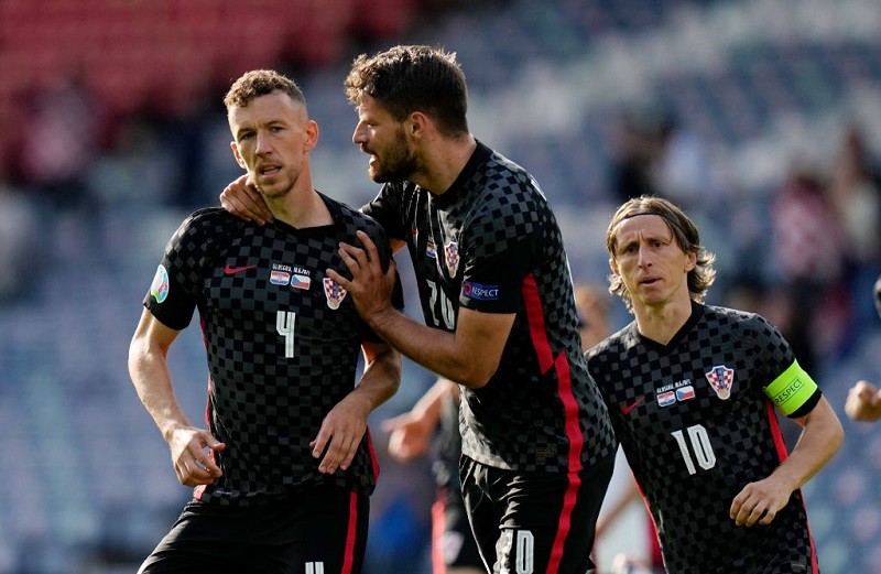 Croatia’s Ivan Perisic tests positive for Covid and will miss Spain tie