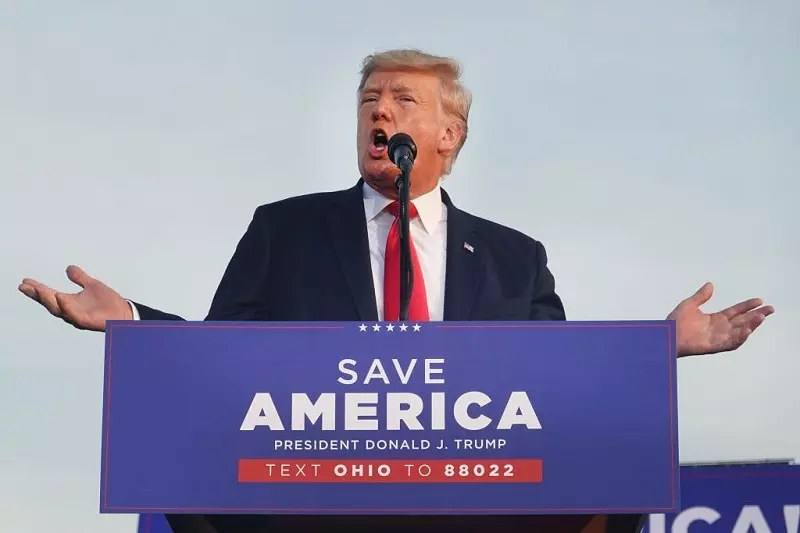 'I'm trying to save American democracy': Donald Trump returns to rally stage in Ohio