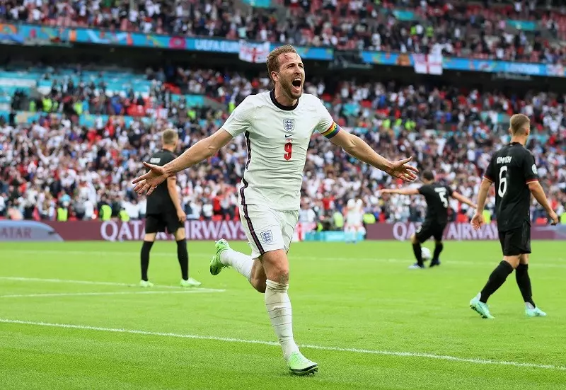 England beat Germany as Raheem Sterling and Harry Kane score to reach Euro 2020 quarter