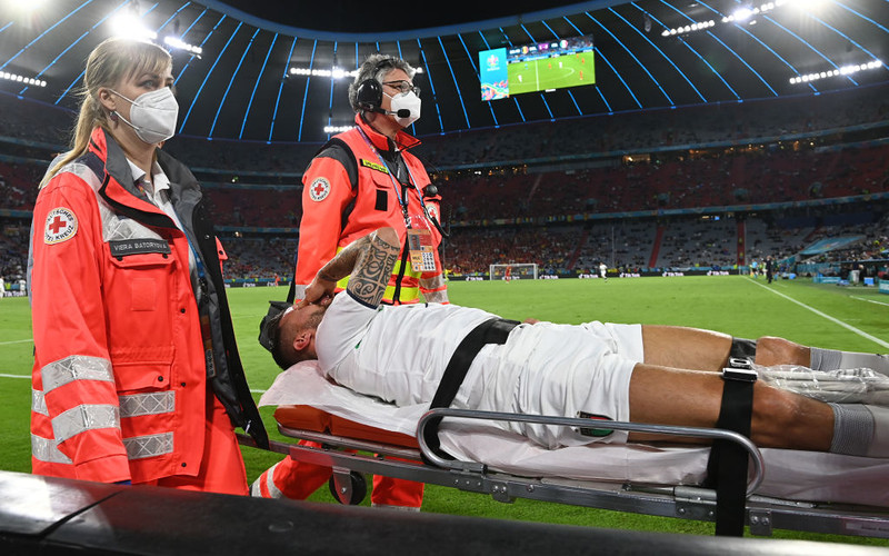 Italy's Spinazzola suffers Achilles injury