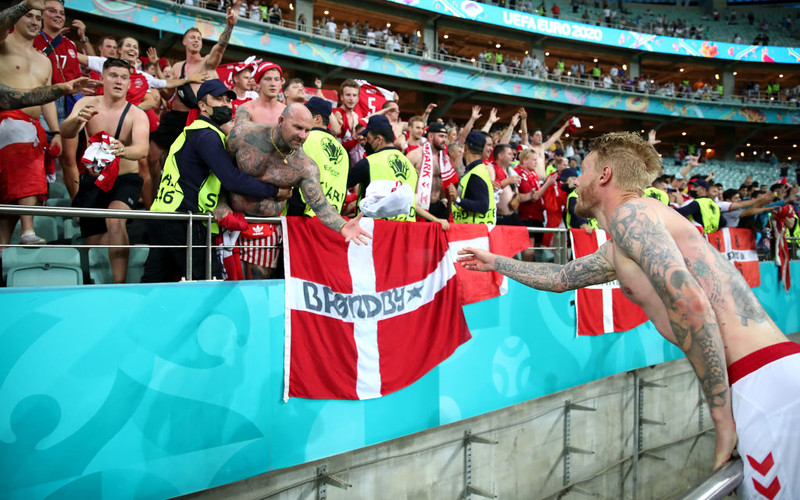 Denmark's coach calls for fans to be admitted to Great Britain