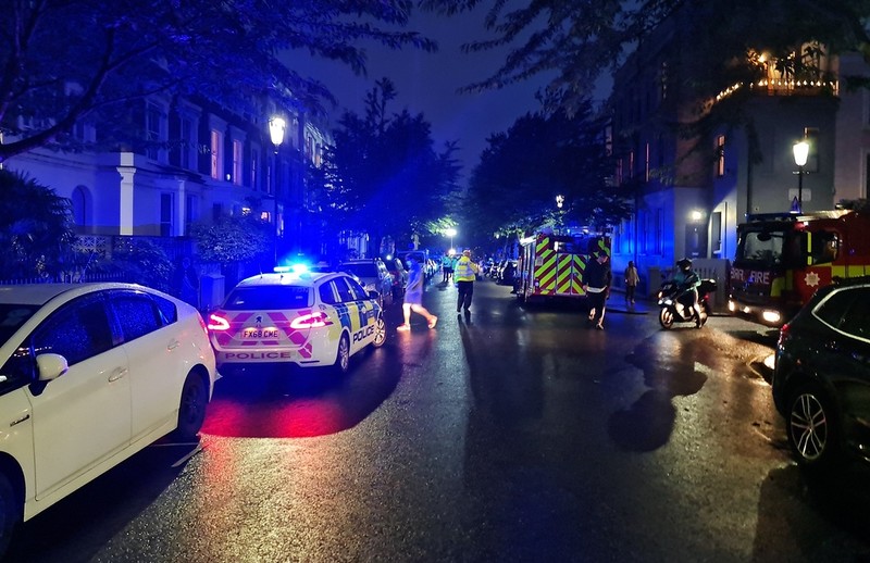 London: 13 people saved after roof collapses on Notting Hill