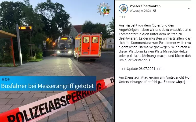 Germany: The murder of the Polish driver "was not xenophobic"