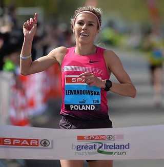 Iwona Lewandowska wygrała bieg na 10 km w Dublinie!