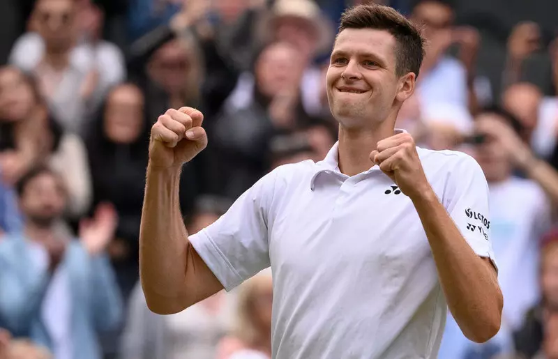 Wimbledon: Hubert Hurkacz defeated Federer and will play in the semi-finals for the first time!