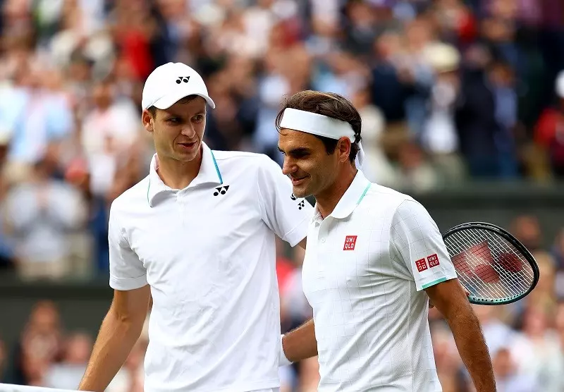 Hurkacz po wygranej z Federerem: "Wierzę, że mogę zagrać jeszcze lepiej"