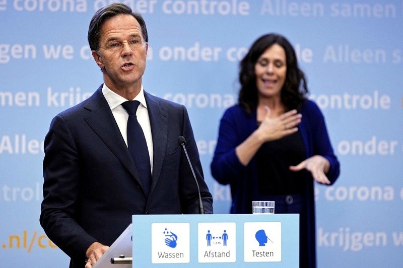 Dutch reimpose some curbs after virus spike