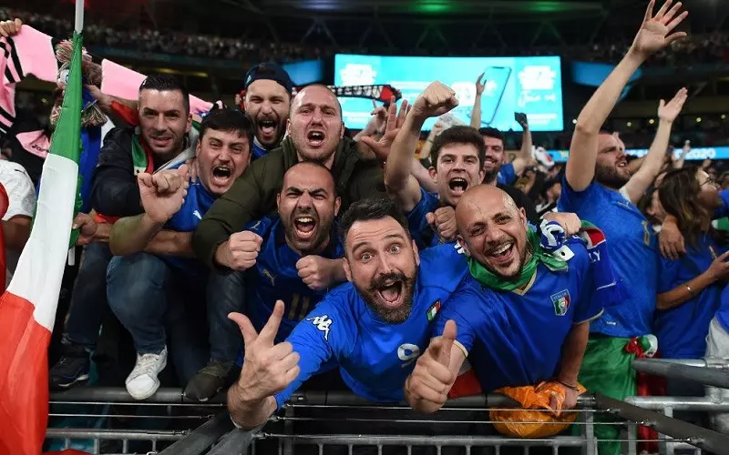 Italian fans at Wembley: "We deserved to win"