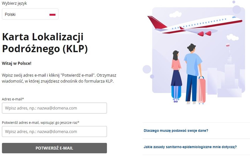Karta Lokalizacji Podróżnego od dzisiaj dostępna w formie elektronicznej