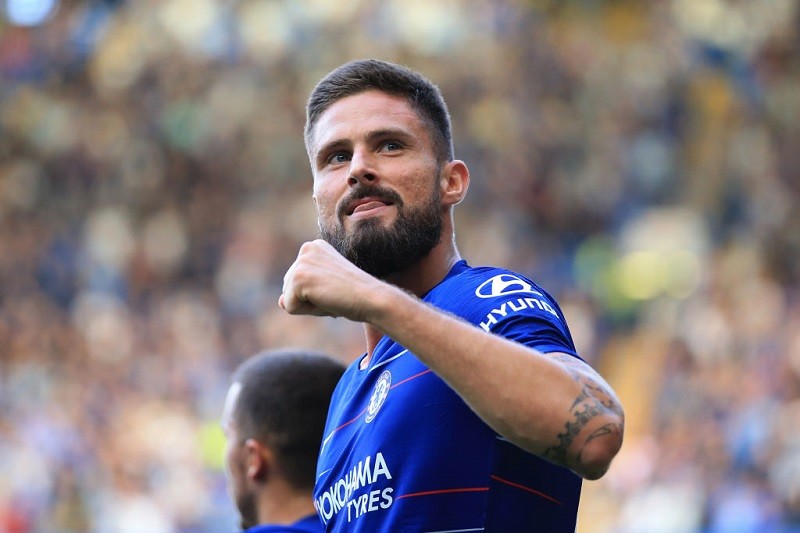 Olivier Giroud thanks Chelsea fans before moving to AC Milan