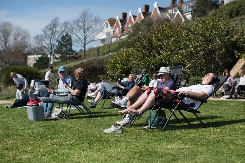 Northern Ireland records its highest ever temperature as UK bakes