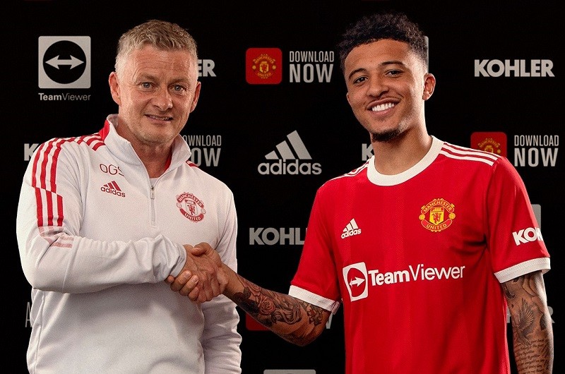 Official: Jadon Sancho joins Manchester United