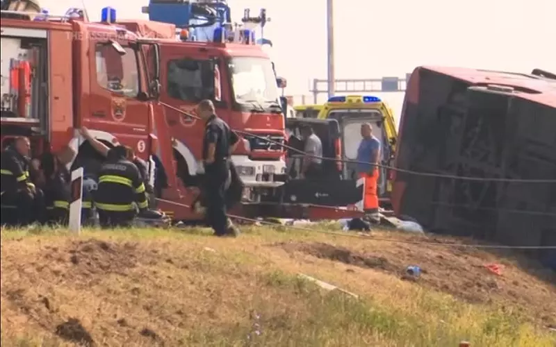 10 killed and 44 injured in bus crash in Croatia after driver ‘fell asleep for a moment’