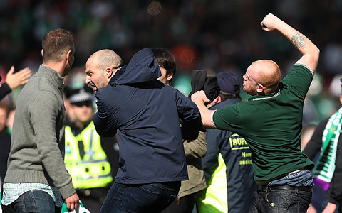 Violence breaks out at Scottish Cup Final 
