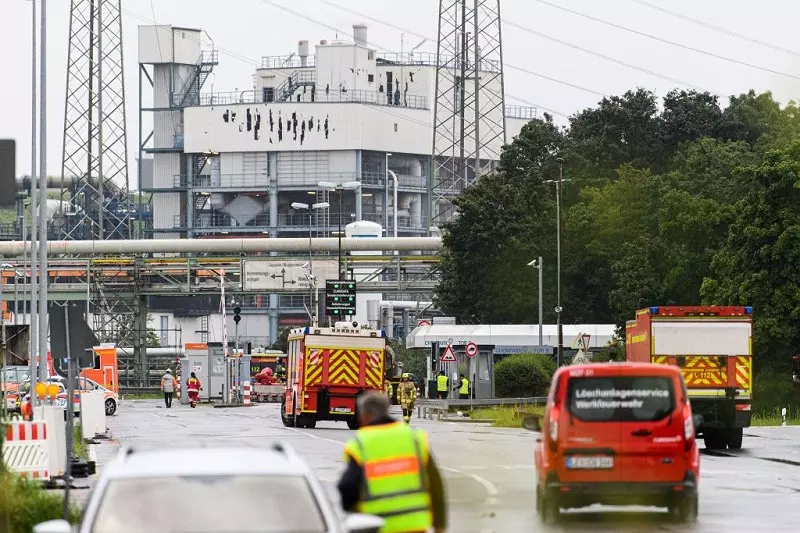 Blast in German industrial park kills two, several missing
