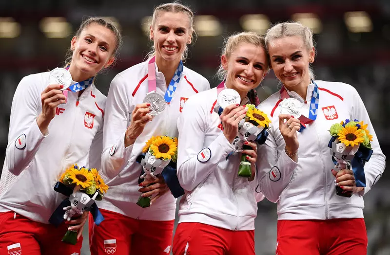 Tokio 2020: Polska sztafeta kobiet 4x400 m zdobyła srebrny medal