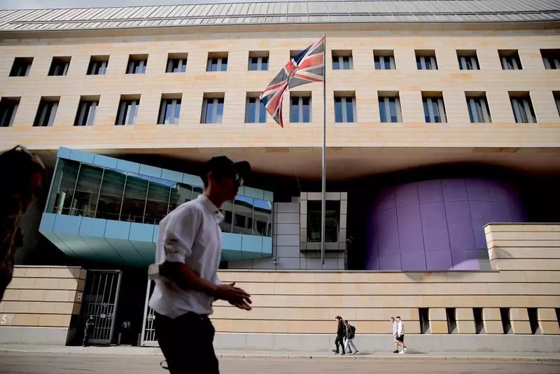 British Embassy employee arrested for collaborating with Russian intelligence