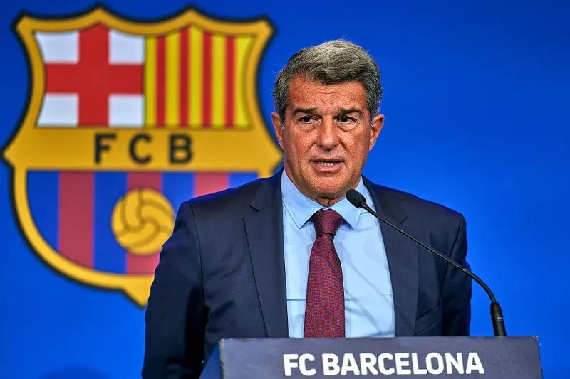 Laporta says Barcelona finances 'dramatic' but future bright