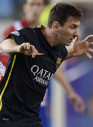 Messi za mało biega