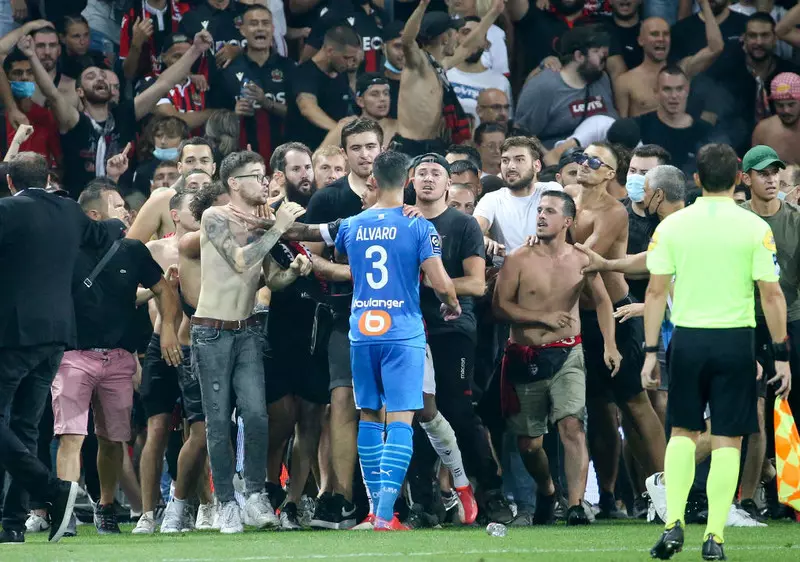 Liga francuska: Skandal w meczu Nice z Olympique Marsylia